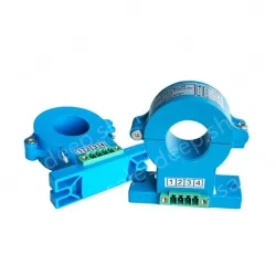 QNLCK1-20 Ac 100mA 200mA 1A Output Dc 4-20mA RS485 Split Core Current Sensor Transducer CT Clamp Leakage Current Transformer