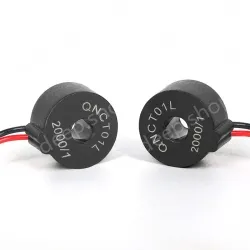 Micro Current Transformer QNCT01L 5A 2.5mA 10A 10mA 10A 5mA AC Mini Current Sensor Ring Type Current Transducer CT Transformer