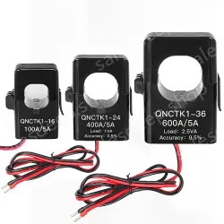Split Core Current Transformer QNCTK1-16 50A 100A 150A 200A 300A 5A 1A Open Type Current Sensor Clamp CT Current Transformer