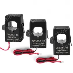 QNCTK1-16 Split Core Current Transformer 100A 0.333V 10A 1V 50A 333mV 20A 3.33V CT Clamp Open Type Current Sensor Manufacturer