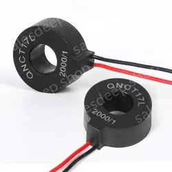 Small AC Current Transformer Ring Type CT QNCT17L 10mA 20A 20mA 30A 15mA 50A 25mA 100A 50mA 2000 Micro Current Transducer Sensor