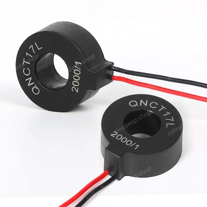Small AC Current Transformer Ring Type CT QNCT17L 10mA 20A 20mA 30A 15mA 50A 25mA 100A 50mA 2000 Micro Current Transducer Sensor